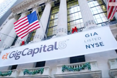 GigCapital5 NYSE Opening Bell
