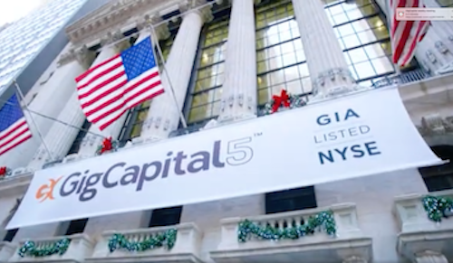 GigCapital5 NYSE Opening Bell